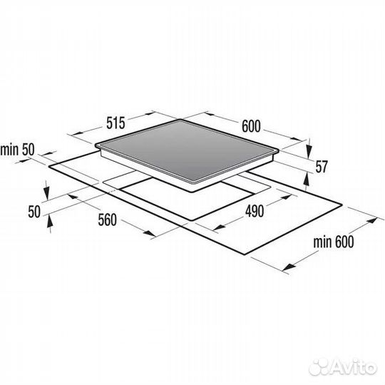 Встраиваемая индукционная панель Gorenje IT614X