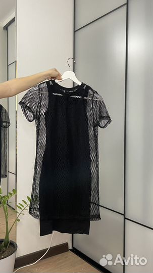 Платье с сеткой H&M