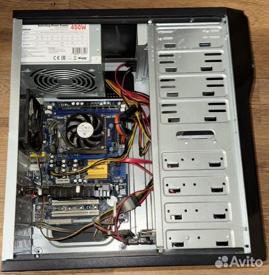 Монитор + системный блок + клавиатура