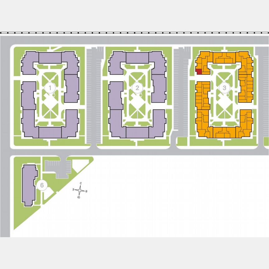 1-к. квартира, 36,6 м², 4/4 эт.