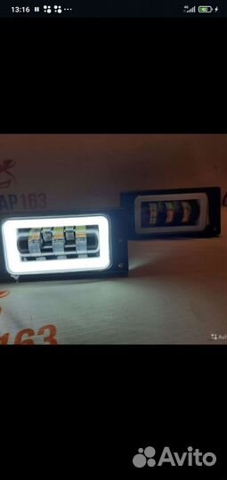 Птф LED на ваз 2114-2110