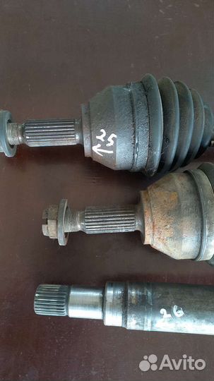 Полуось. Передняя. Форд транзит. Торнео Коннект