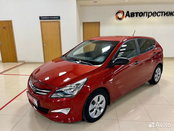 Hyundai Solaris 1.6 AT, 2014, 66 300 км