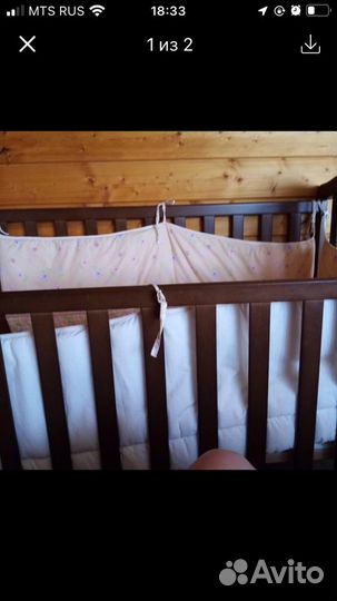 Детская кроватка