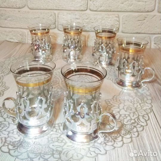 Стаканы армуды сервиз