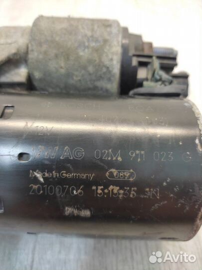 Стартер Skoda Octavia A5 1.6 2011