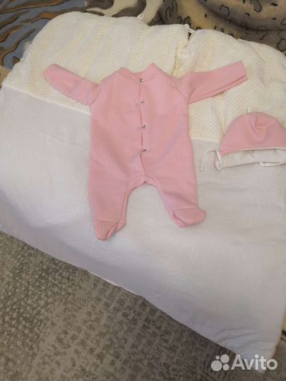 Зимний конверт на выписку