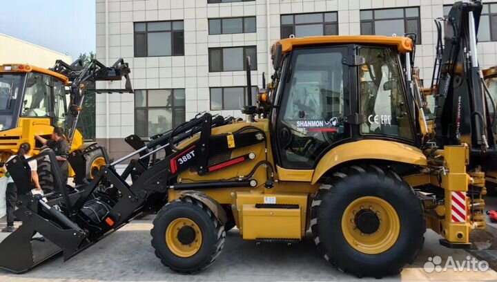 Экскаватор-погрузчик Shanmon 388T, 2024