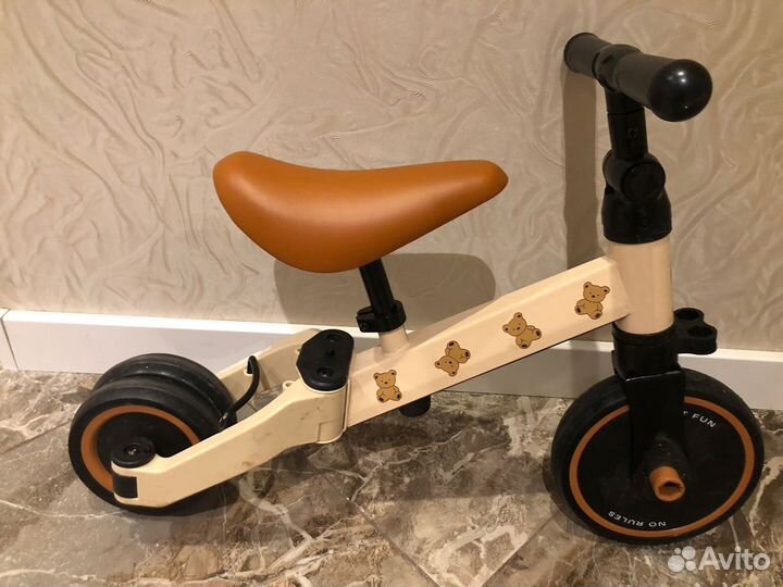 Беговел-трансформер Happy Baby adventure, 3 в 1