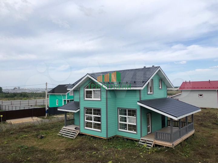 Дом 140 м² на участке 7 сот.