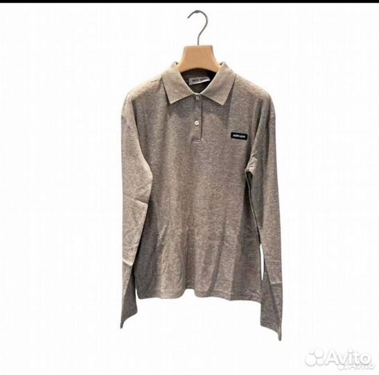 Поло лонгслив MIU MIU