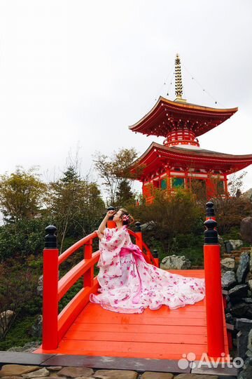 Японское кимоно для фотосессий