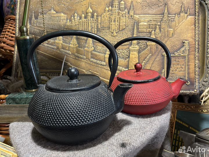 Заварочный чайник чугунный 1,2л и 0,6 л