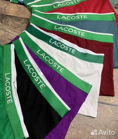 Трусы мужские боксеры Lacoste