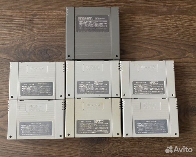 Nintendo Super Famicom картриджи оригинальные