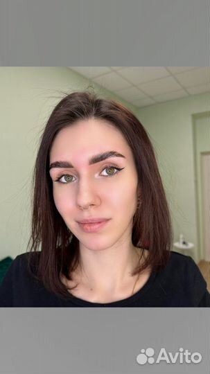 Наращивание ресниц и Оформление бровей