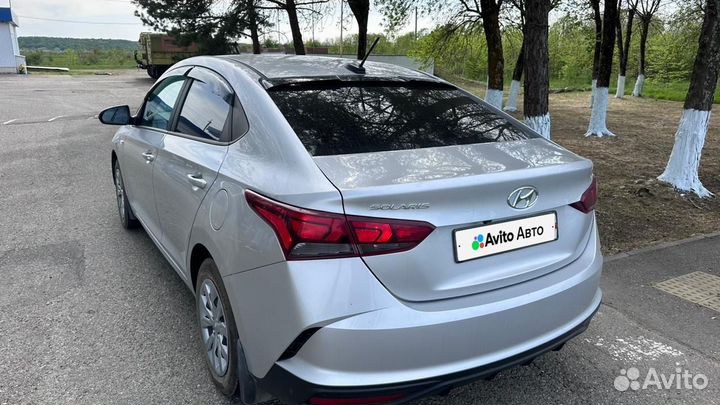 Hyundai Solaris 1.6 AT, 2020, 122 200 км