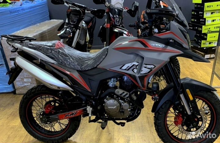Мотоцикл турэндуро Rockot Dakar Loncin 171YMM птс