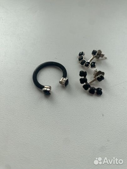 Tous серьги трансформер и кольцо