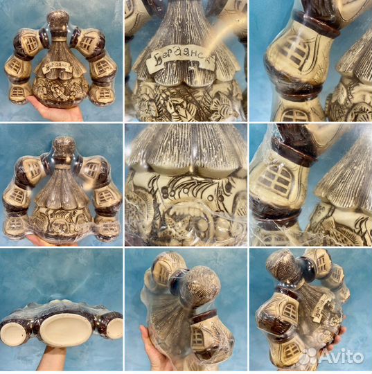 Сервиз 7 предметов / керамика / штоф в бар