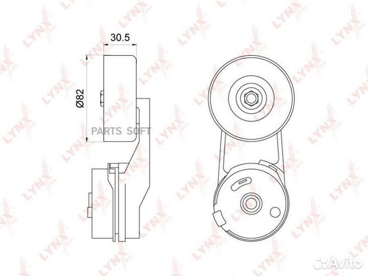 Lynxauto PT-3234 PT-3234 Натяжитель / приводной ly