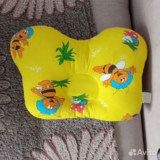 Подушка бабочка для младенца