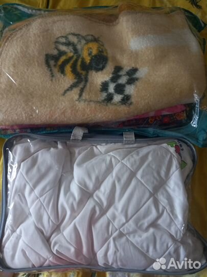 Детское одеяло, подушка