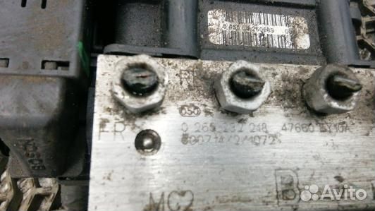 Блок ABS nissan qashqai J10 +2 (3UK12KW01)