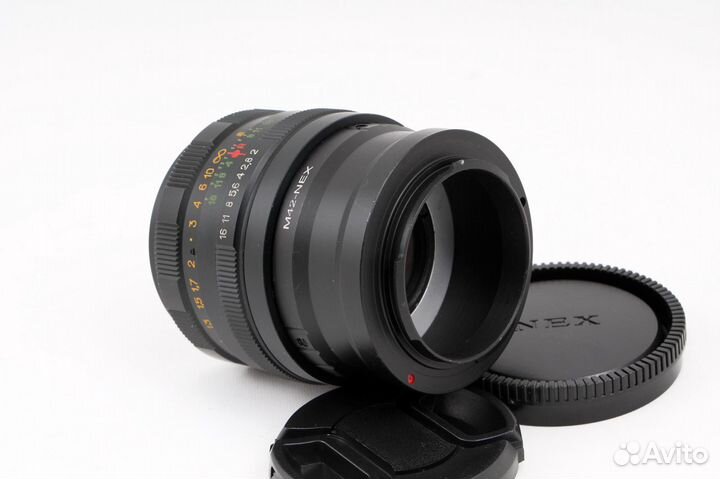 Гелиос-44М 58 mm f/ 2 + переходник на Sony E NEX