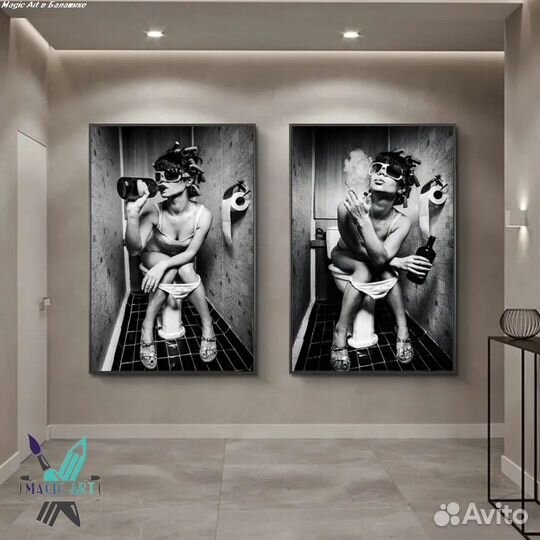 Картина эпатаж в стиле Марлы Сингер в Балашихе