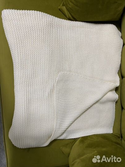 Плед детский вязаный