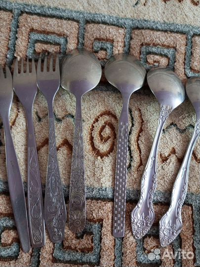 Ложки, вилки, ножи, СССР