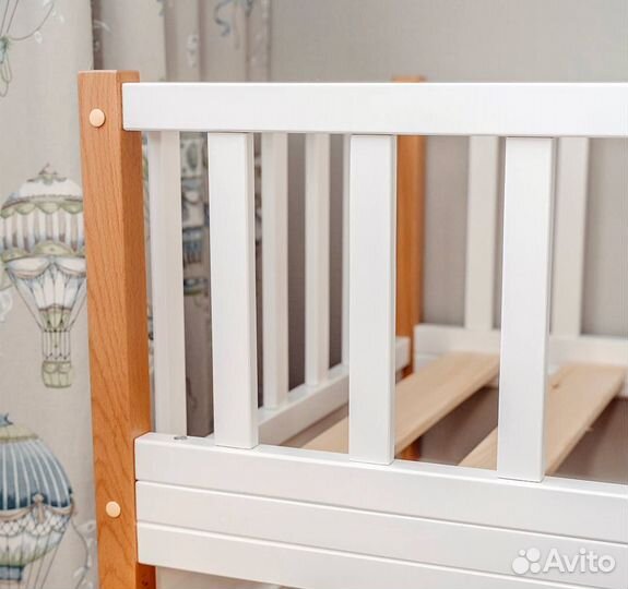 Детская кровать Basic бук