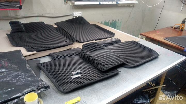 Eva ева эва коврики с бортами 3D