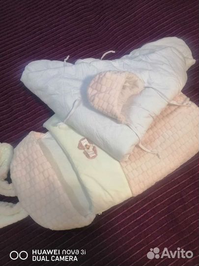 Продам детский конверт, детская ванна с горкой в