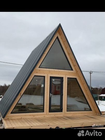 Дом А-фрейм/ A-frame теугольный 