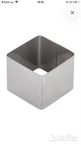 Форма для выпечки/выкладки квадрат 6x6