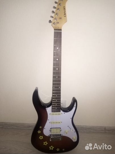 Электрогитара с комбиком бу