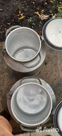 Фляга алюминиевая бу 40л