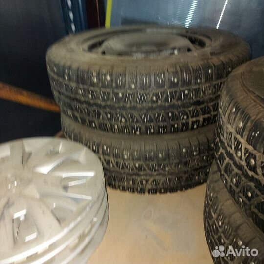 Шины и диски зимние R15