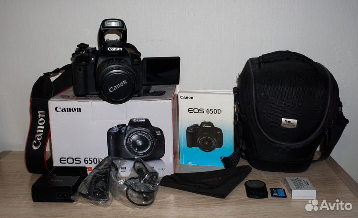 Фотоаппарат canon eos 650d