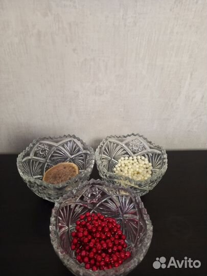 Ваза хрустальная