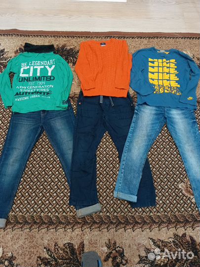 Пакет вещей для мальчика 9-10 лет