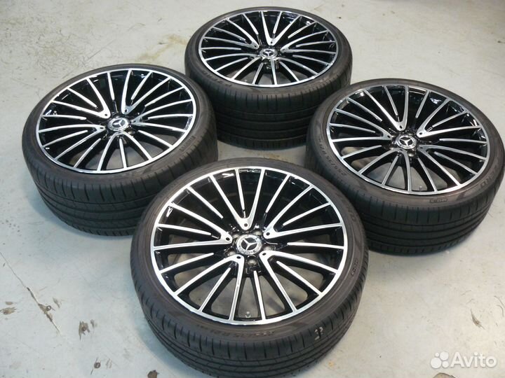 Колеса оригинал R21 AMG S class W223 Black Edition