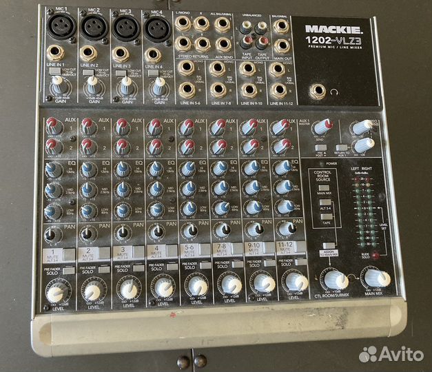 Микшерный пульт mackie 1202 vlz3
