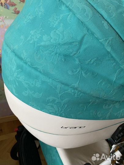 Коляска riko bruno ecco 2 в 1 жаккард и экокожа