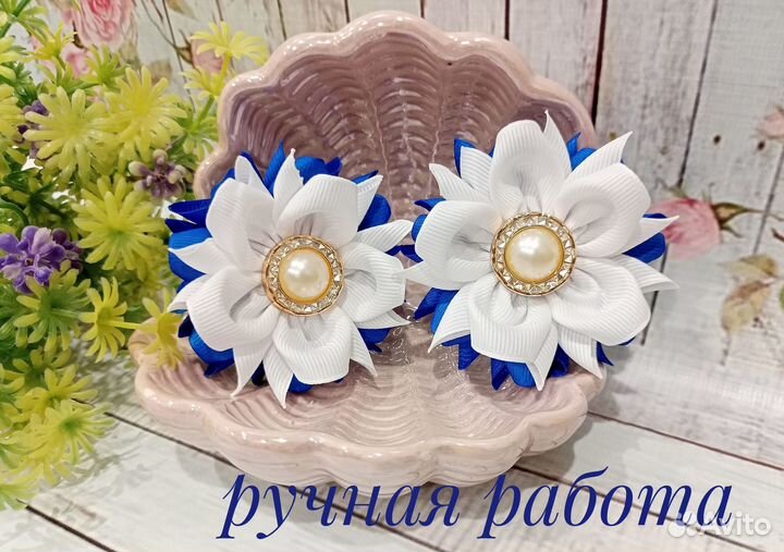 Бантики для девочек ручной работы