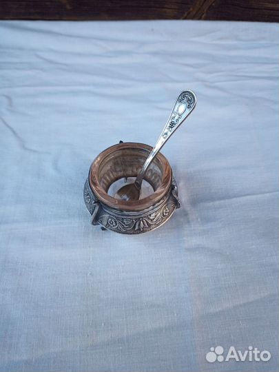 Солонка мельхиор СССР