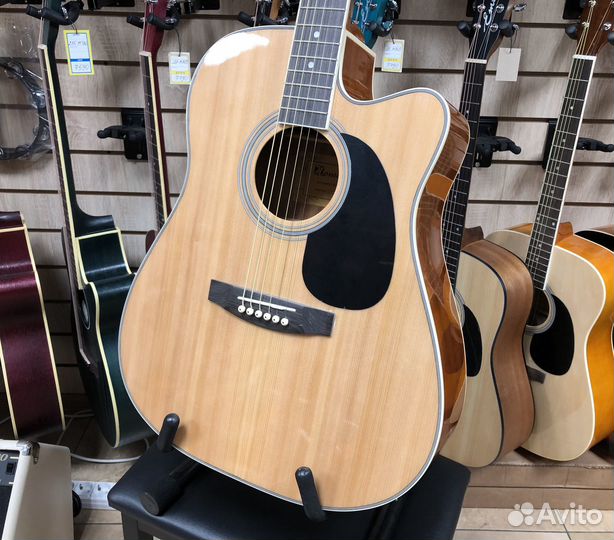 Акустическая гитара Homage LF-4121C-N+ чехол