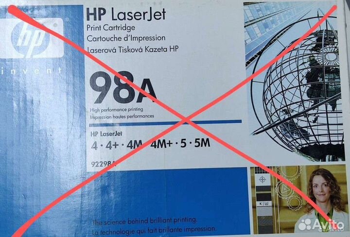 Лазерные картриджи, (новые - два вида)